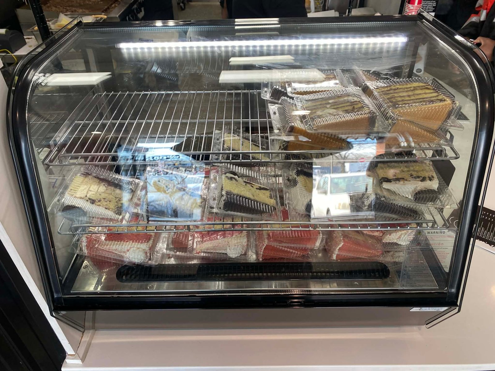 Dessert Case at Cheesesteak & Co.